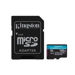 Kingston Micro SDXC 128Gb + Adaptador SD (SDCG4/128GB)