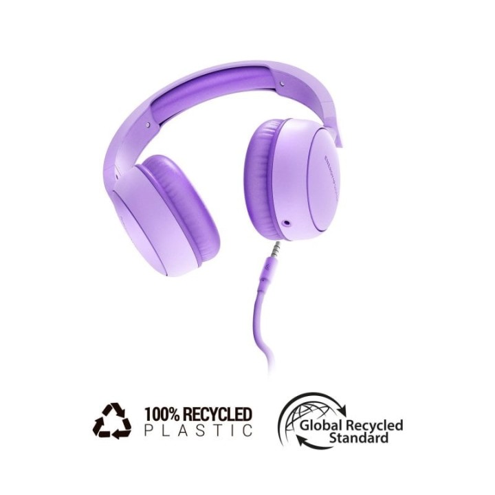 Energy Sistem Urbantune Auriculares Plegables con Cable Extraíble Morados