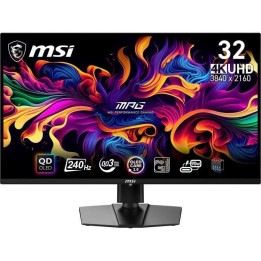 MSI MPG 321URX QD-OLED 31.5" QD-OLED UltraHD 4K 240Hz FreeSync Premium Pro USB-C