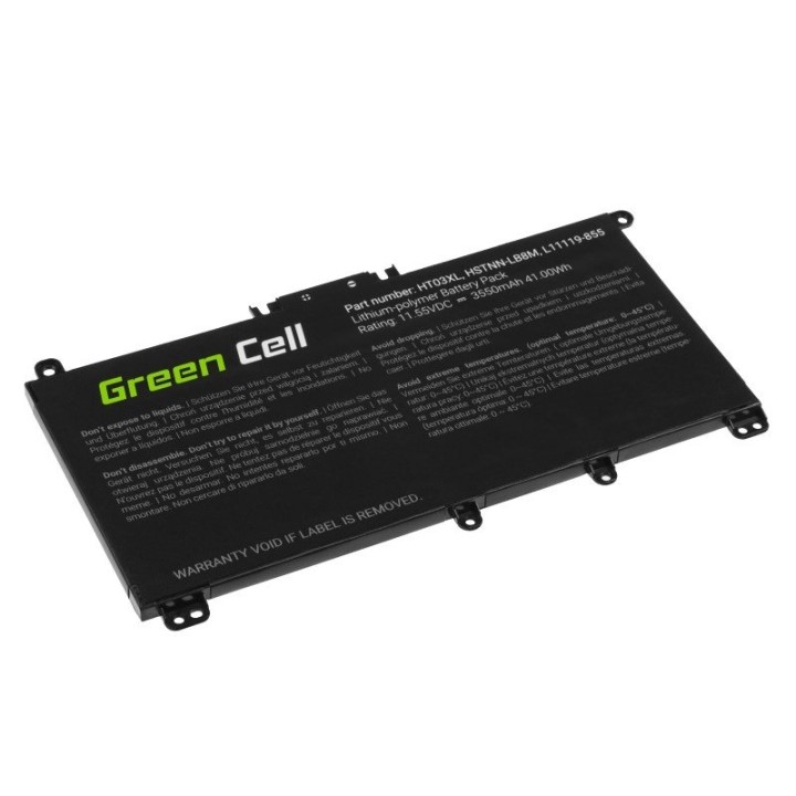 Repuesto Para Notebook Green Cell Hp163 Batería