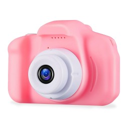 Cámara CELLY Kids 3mp mUSB Rosa (KIDSCAMERA3PK)