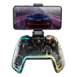 GamePad Mars Gaming RGB Bluetooth Transparente (MGPBT2)