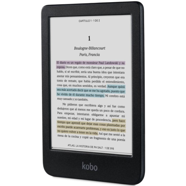 Kobo Clara Colour Libro Electrónico de 6" 16GB Negro