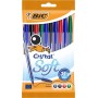 BIC BOLÍGRAFO CRISTAL SOFT 4 COLORES PACK 10