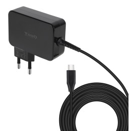 Cargador TooQ USB-C 100W Negro (TQLC-USBCGAN100PD)