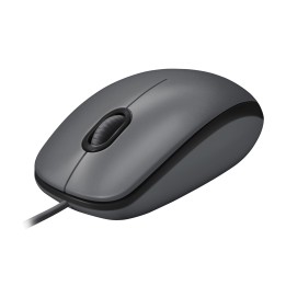 Ratón LOGITECH M100 USB-A 1000dpi Negro (910-006652)