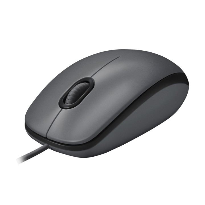 Ratón LOGITECH M100 USB-A 1000dpi Negro (910-006652)