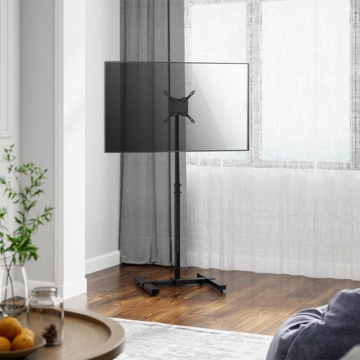 Aisens Soporte de Suelo Inclinable y Extensible para TV 20Kg de 13-42" Negro