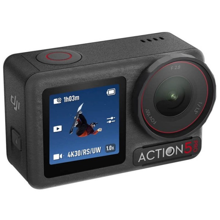 DJI Osmo Action 5 Pro Pack Aventura Cámara Deportiva 40MP UltraHD 4K