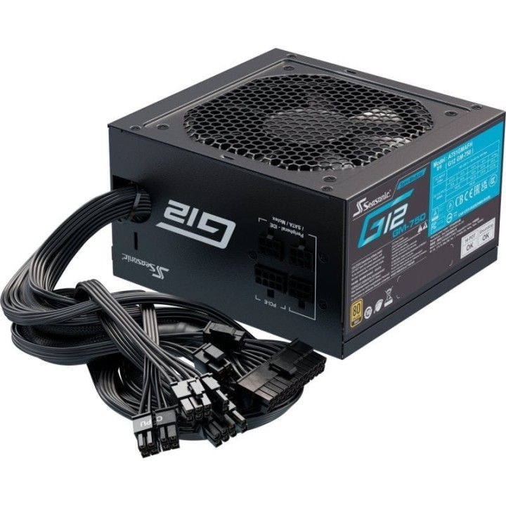 Seasonic G12 GM-750 2024 750W 80 Plus Gold Semimodular