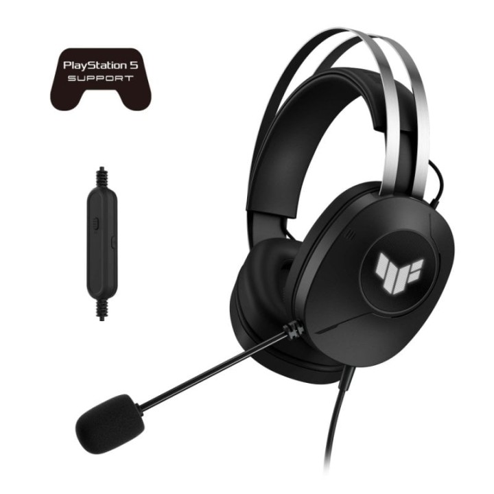 ASUS TUF Gaming H1 Gen II Auriculares Gaming USB Negros