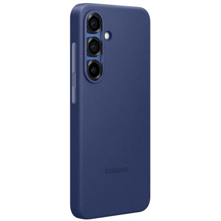 Samsung Funda de Silicona Azul para Galaxy S25