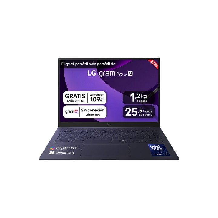 LG Ultra9-288V 32Gb 1Tb 16" W11H Gris (16Z90TS-G.AU99B)