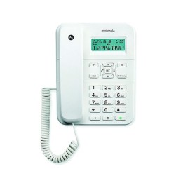 Teléfono Fijo Motorola CT202 Blanco (107CT202WHITE)