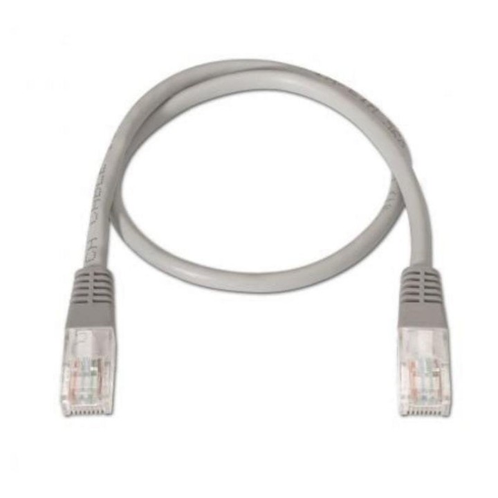 Cable de red Aisens Cat.5e UTP RJ45 25 cm gris