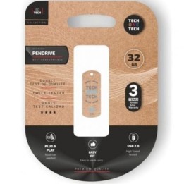 Pendrive Tech One Tech Pro Smart Clip Tech 32GB USB 2.0 colgable PVC