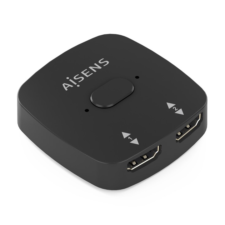 Conmutador AISENS 4K/60Hz 2xHDMI Negro (A123-0948)