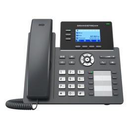 Teléfono IP Grandstream Networks GRP2604P 3 líneas LCD Gigabit Ethernet 2000 contactos Negro