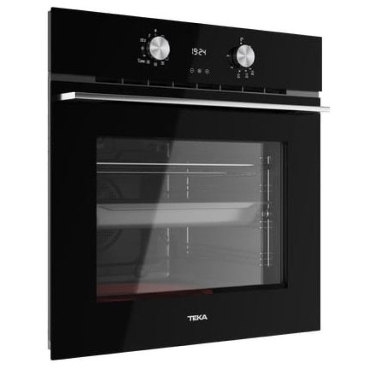 Horno eléctrico Teka HLB 8408 BK 71L Negro integrado con control giratorio