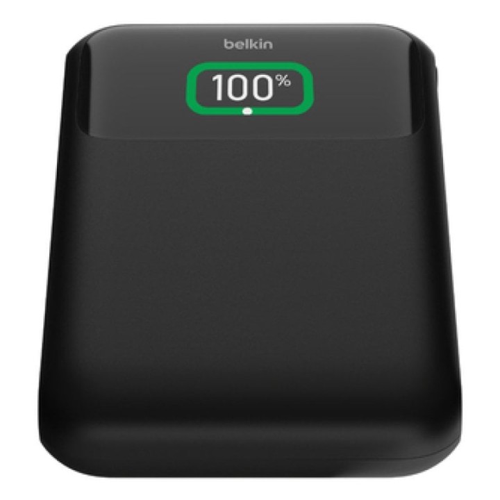 Banco de energía Belkin BoostCharge Pro 20000 mAh 1x USB-A 2x USB-C Pantalla Negro