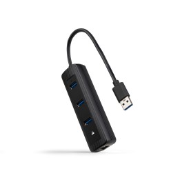 Hub Nanocable USB-A a 1xUSB-A 3.0/1xRJ45 (10.16.4604)
