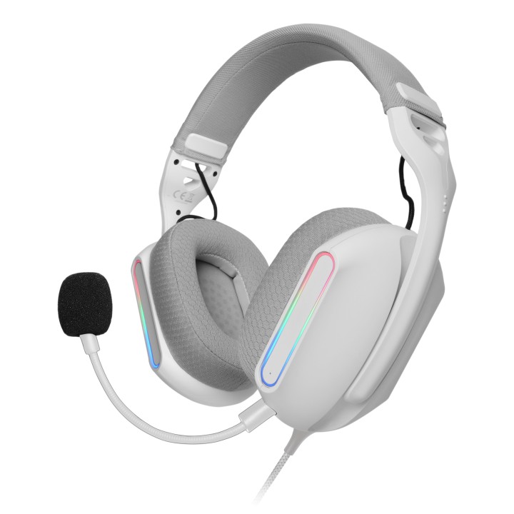 Auric+Micro Mars Gaming RGB 3.5mm USB-A Blanco (MHPROW)