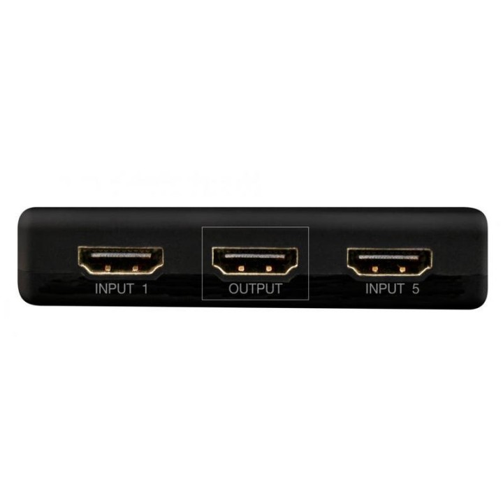 Fonestar FO-22SW51 Switch HDMI 5x1 4K 60Hz con Mando a Distancia