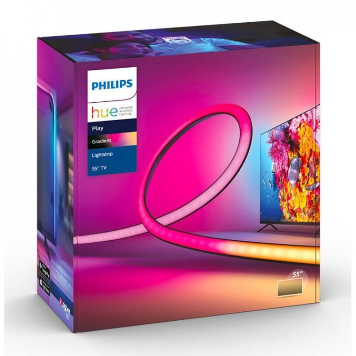 Philips Hue Play Gradient Lightstrip Tira LED para Televisor de 55"