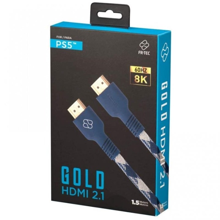 FR-TEC Cable HDMI 2.1 8K para PS5 1.5m