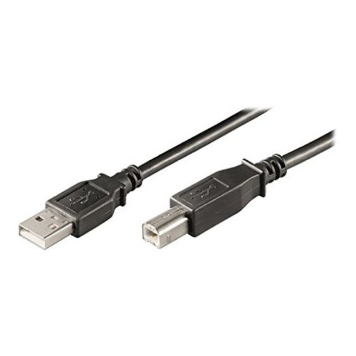 Ewent Cable USB 2.0 a USB-B Macho/Macho 5m Negro
