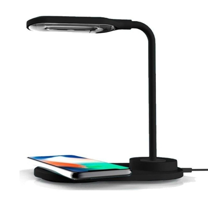 Cool Lámpara LED con Base Carga Inalámbrica Qi