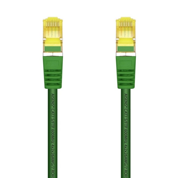 Aisens Cable de Red S/FTP RJ45 Cat.7 50cm Verde
