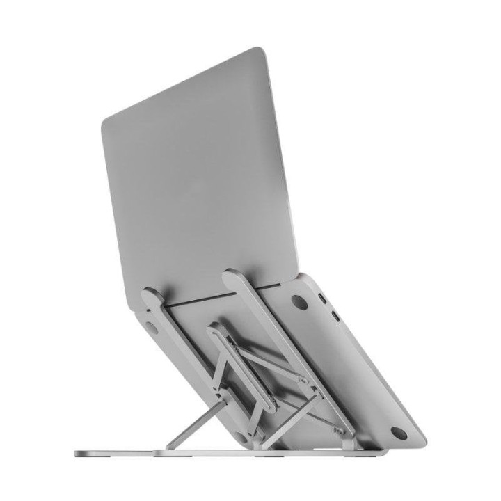 Soporte Aisens ajustable plegable para portátil hasta 15" Plata