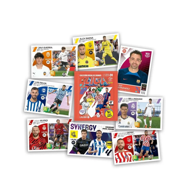 Liga 2023-2024 Blíster 8 Sobres Cromos Sorpresa