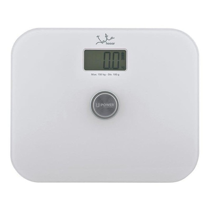 Báscula digital Jata 499 Hasta 150 kg 4 sensores Apagado automático Pantalla LCD