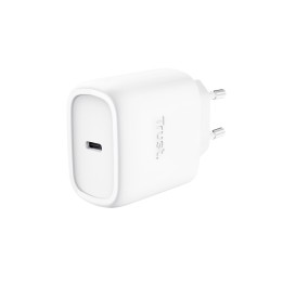 Cargador Pared Trust Maxo GaN 45W 1USB-C Blanco (25522)