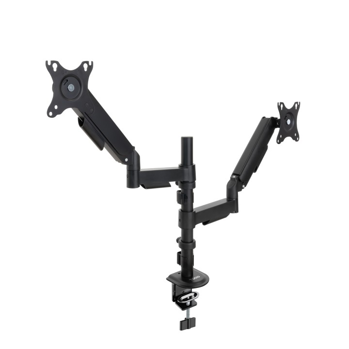 Soporte Mesa TooQ 17"-32" 2 Brazos Negro (DB1533TNR-B)