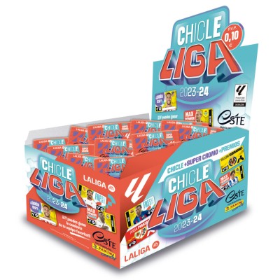 PANINI CHICLES LIGA 23 24 CAJA 200 UNIDADES