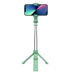 Palo Selfie CELLY Inalambrico 7" Verde (CLICKSFSTICKGN)