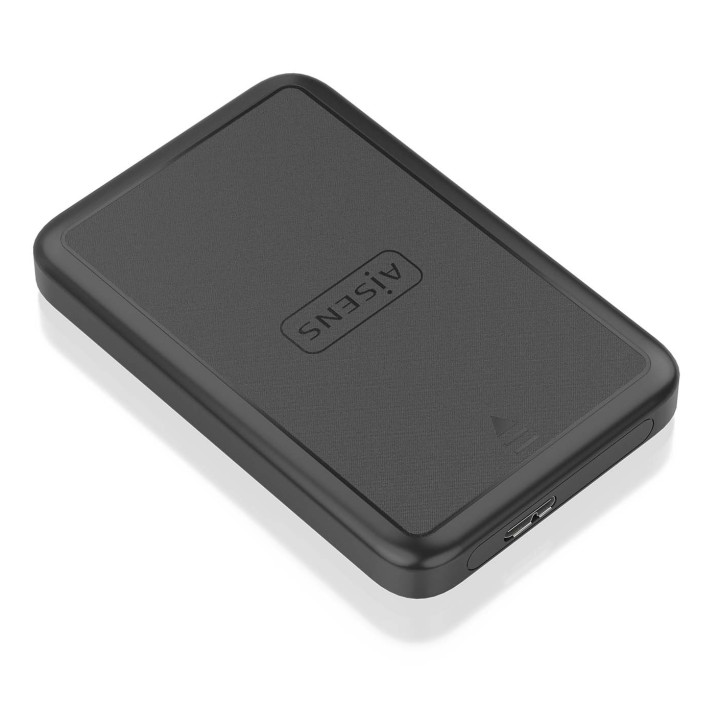 Caja AISENS HDD/SSD 2.5" mUSB USB-C Negra (ASE-2519B)