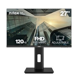 Monitor NILOX 27" 2K 120Hz HDMI Negro (NXM27R2K1201)