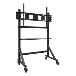 Soporte de Suelo TooQ 60"-105" con Ruedas (FS20105M-B)