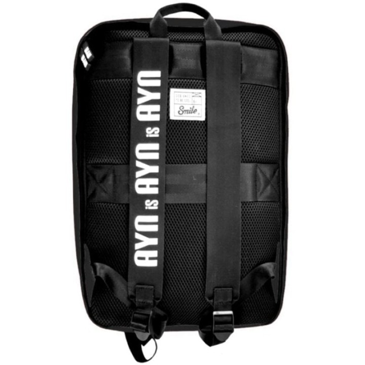 Smile Akira Mochila para Portátil hasta 16" Impermeable Antirrobo Negra