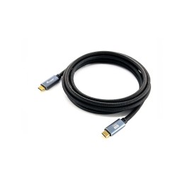 Cable EQUIP USB-C/M a USB-C/M Negro (EQ128357)