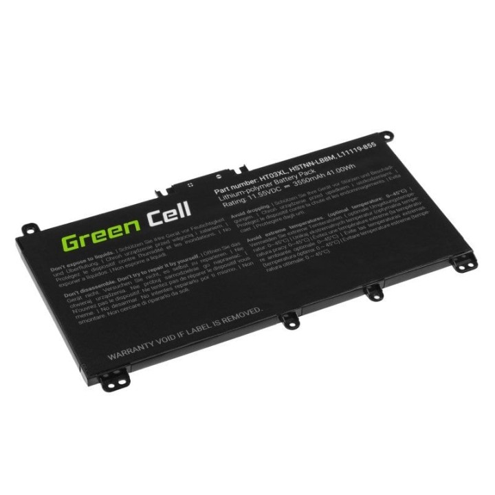 Repuesto Para Notebook Green Cell Hp163 Batería