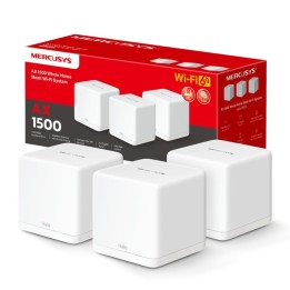 Mercusys Halo H60X Pack de 3 AX1500 Wi-Fi 6 WiFi Mesh