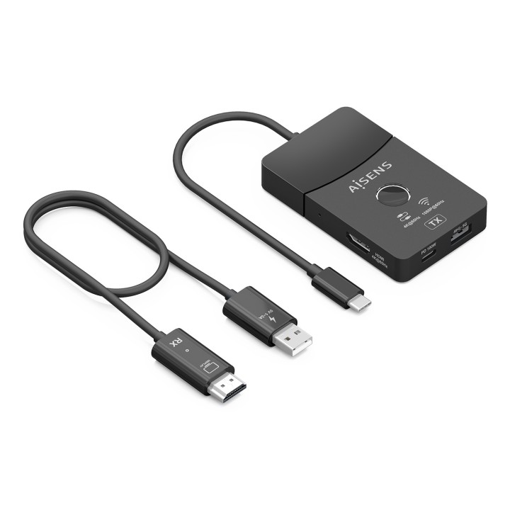 Docking AISENS USB-C a HDMI 60Hz (ASWL-H2KDC30M05-BK)