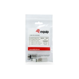 Adaptadores EQUIP USB-A USB-C mUSB Plata (EQ133475)