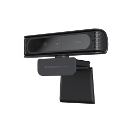WebCam CONCEPTRONIC FHD USB Micrófono Negra (AMDIS09B)