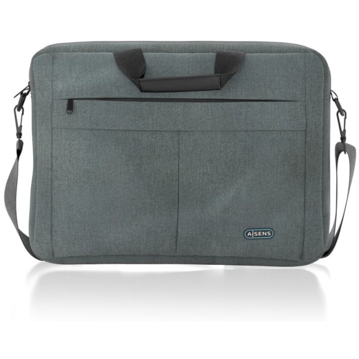 Aisens ASBG-BC025-GR Maletín Premium para Portátiles hasta 15.6" Gris
